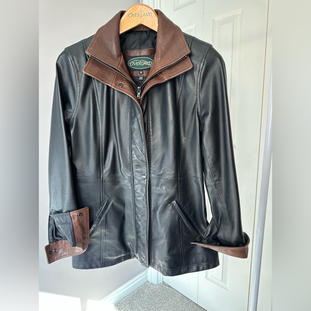 Overland Sheepskin Co. lambskin jacket